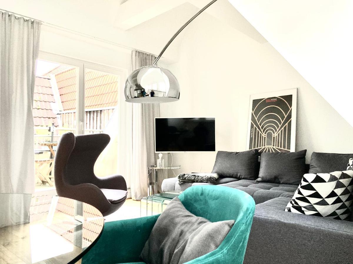 Das Stader Loft Mit Sonnenbalkon Экстерьер фото